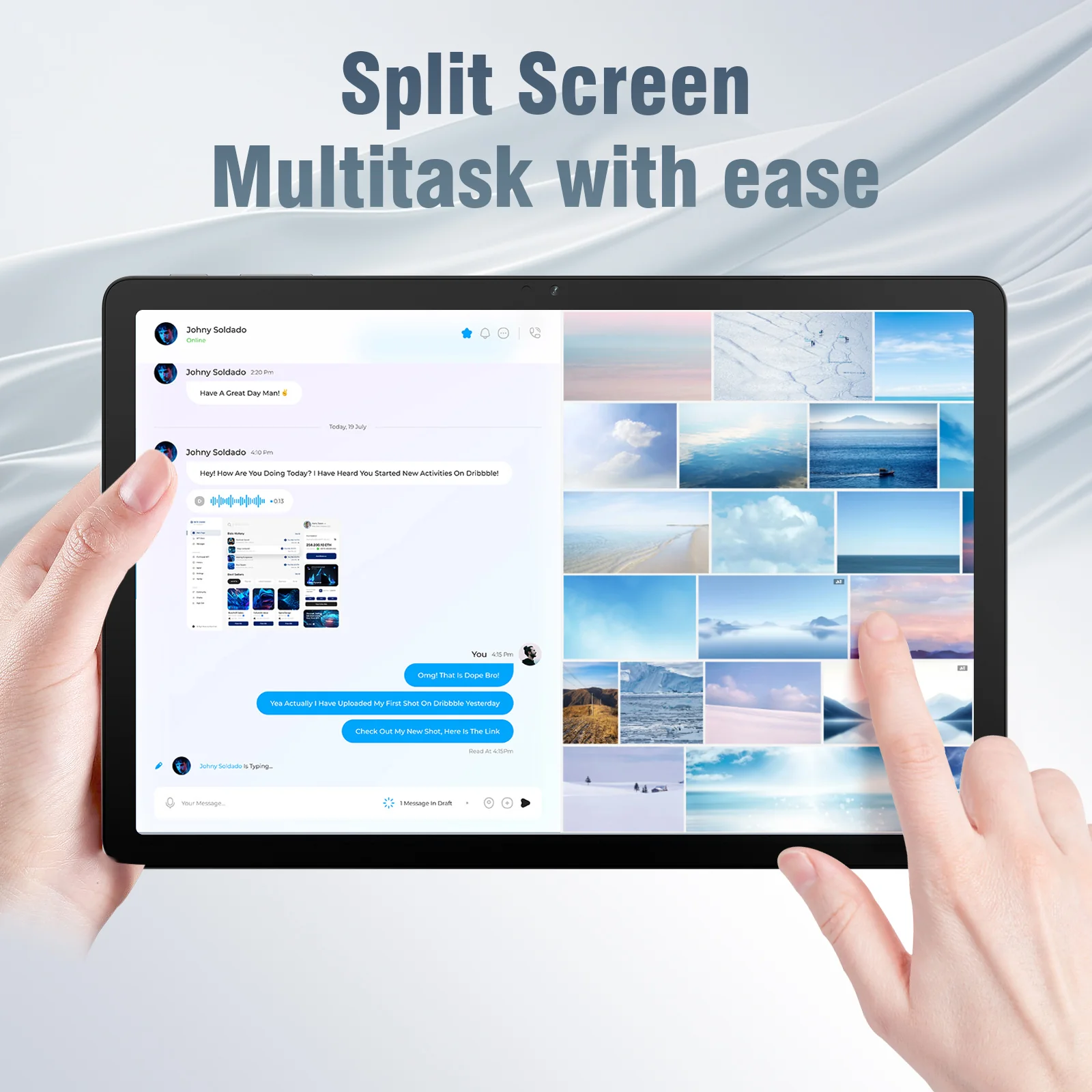 2025 MID1110-MS Android 14 Tablet 11 inch Gaming Tablets (8+256GB) - Image 7