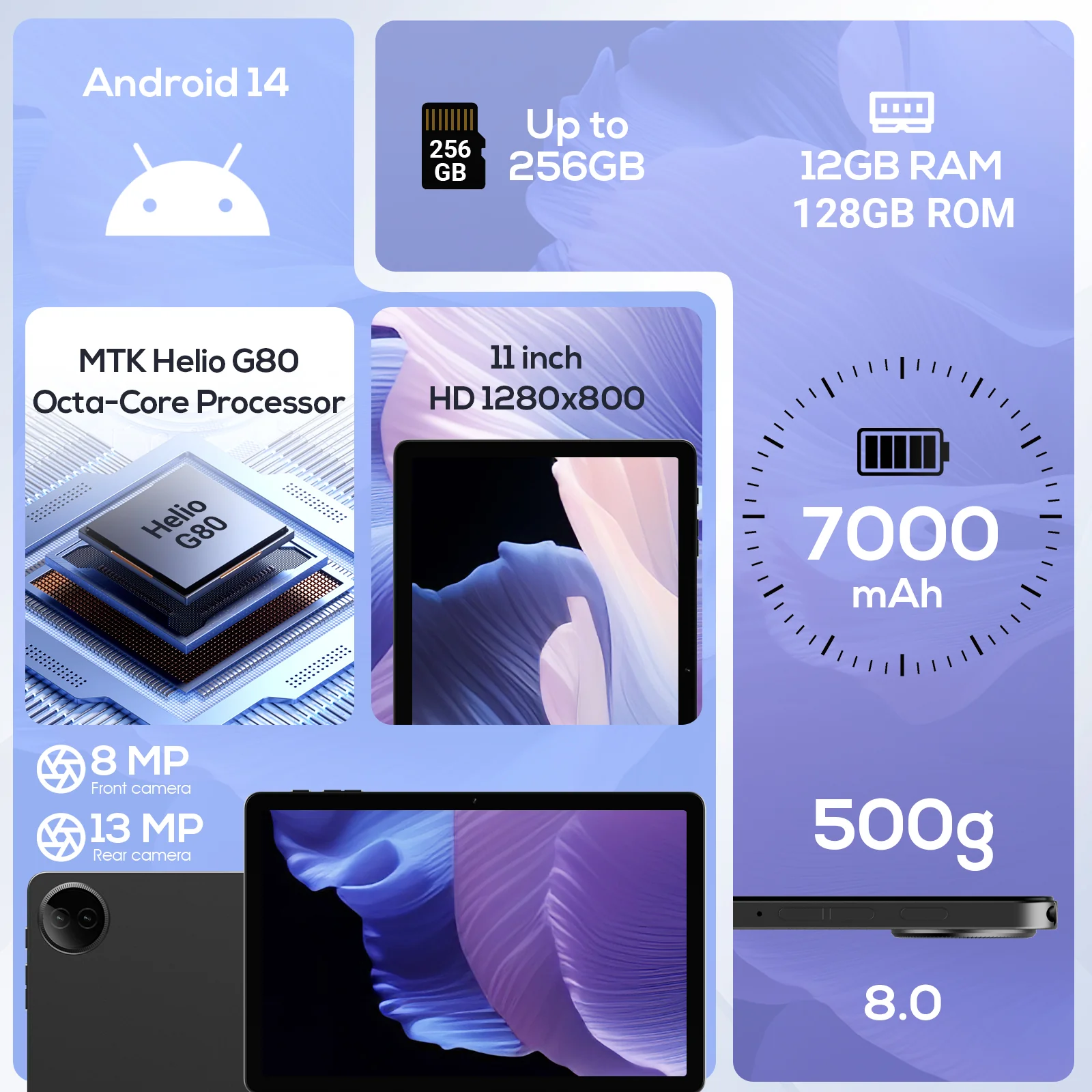 Digliand MID1109-MX 11 Inch Android 14 Tablet - Image 3