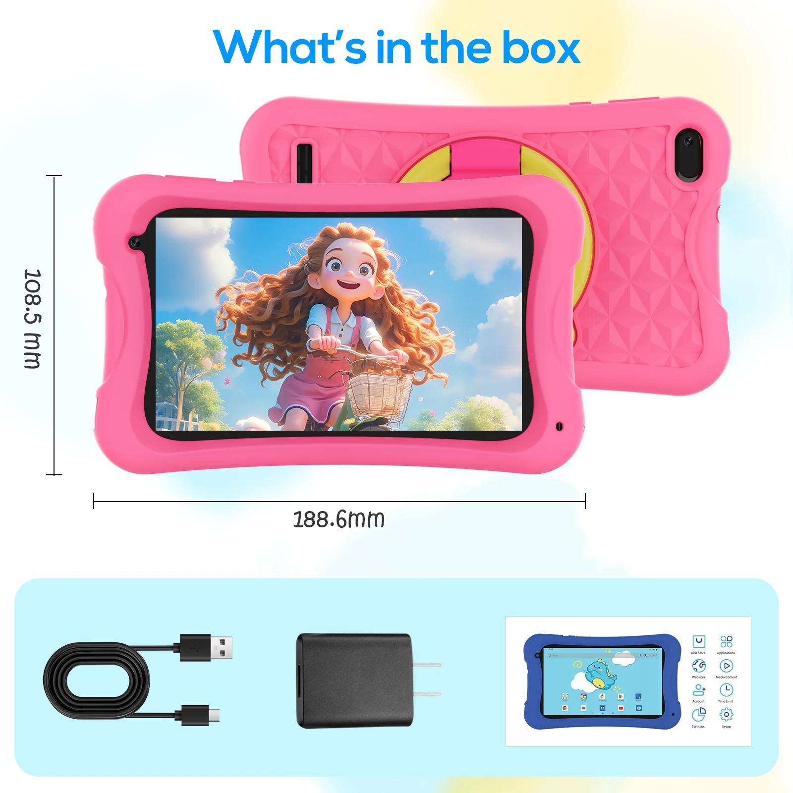 Digiland MID7025-AC | 7" Kids Tablet with Eye-Care Screen & Durable Case - Image 11