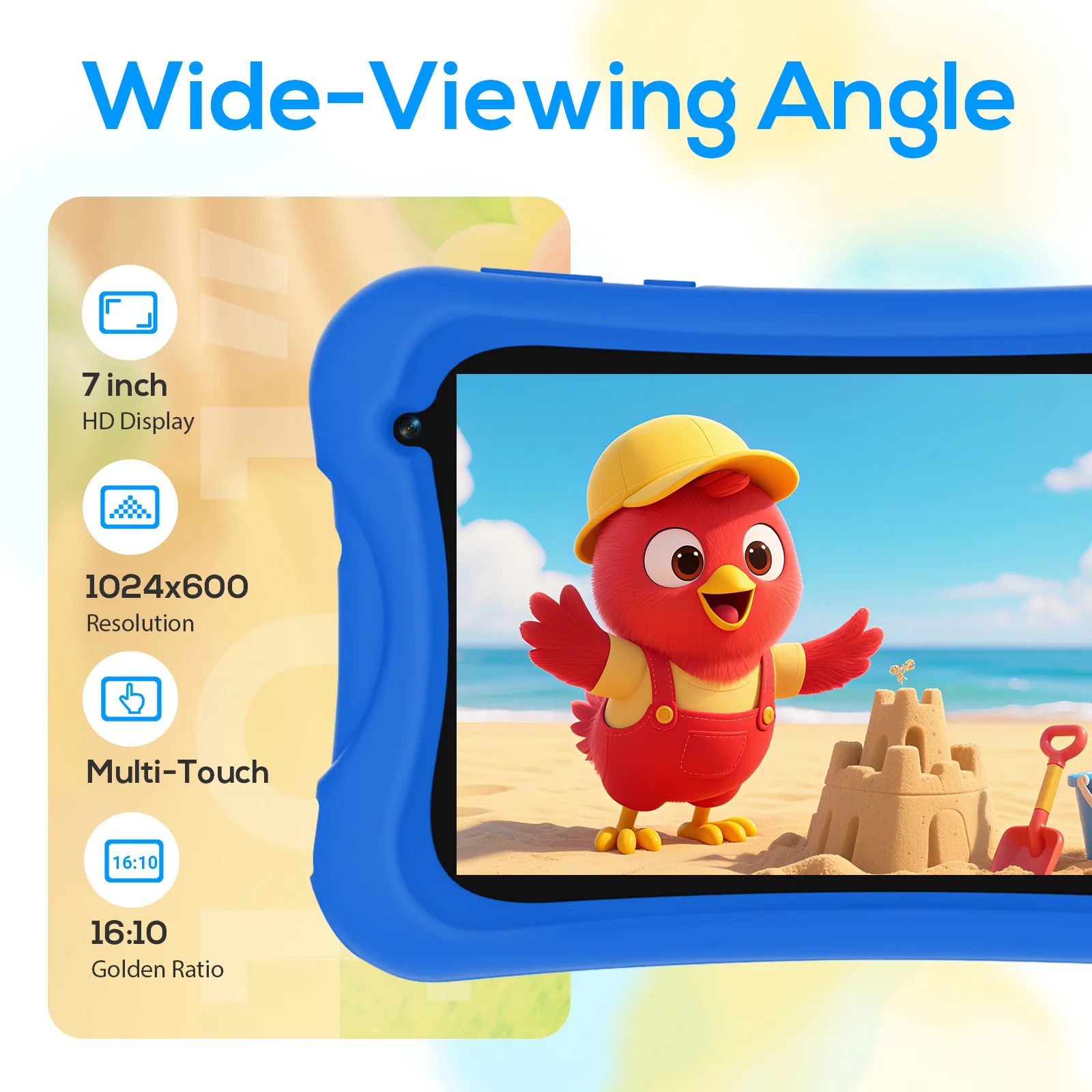 Digiland MID7025-AC | 7" Kids Tablet with Eye-Care Screen & Durable Case - Image 8