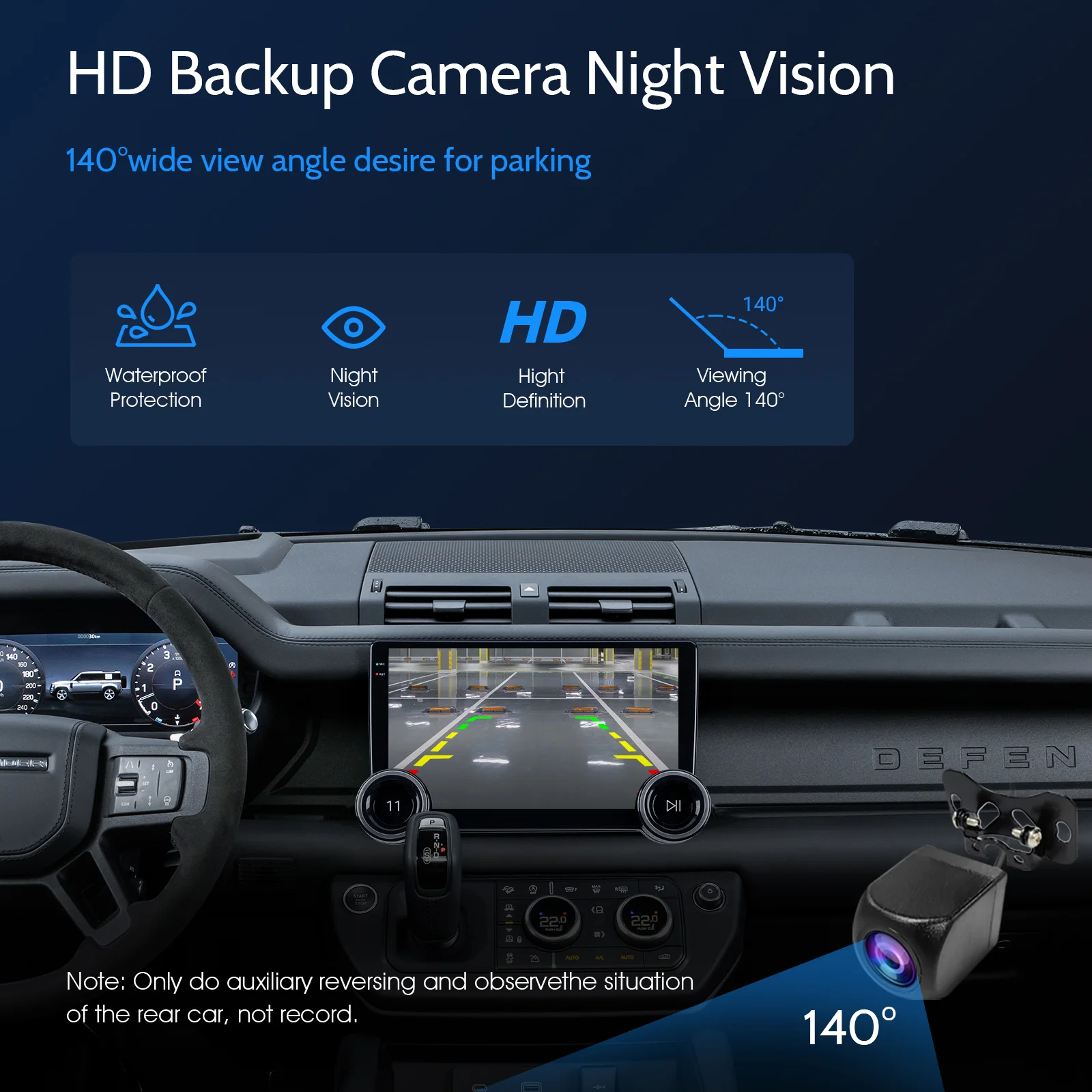 Huadio CVD1529-AJ 10" Double Din Car Stereo - Image 8