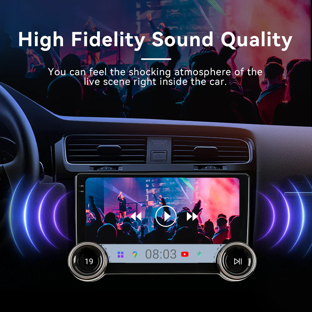 Huadio CVD1529-AJ 10" Double Din Car Stereo - Image 9