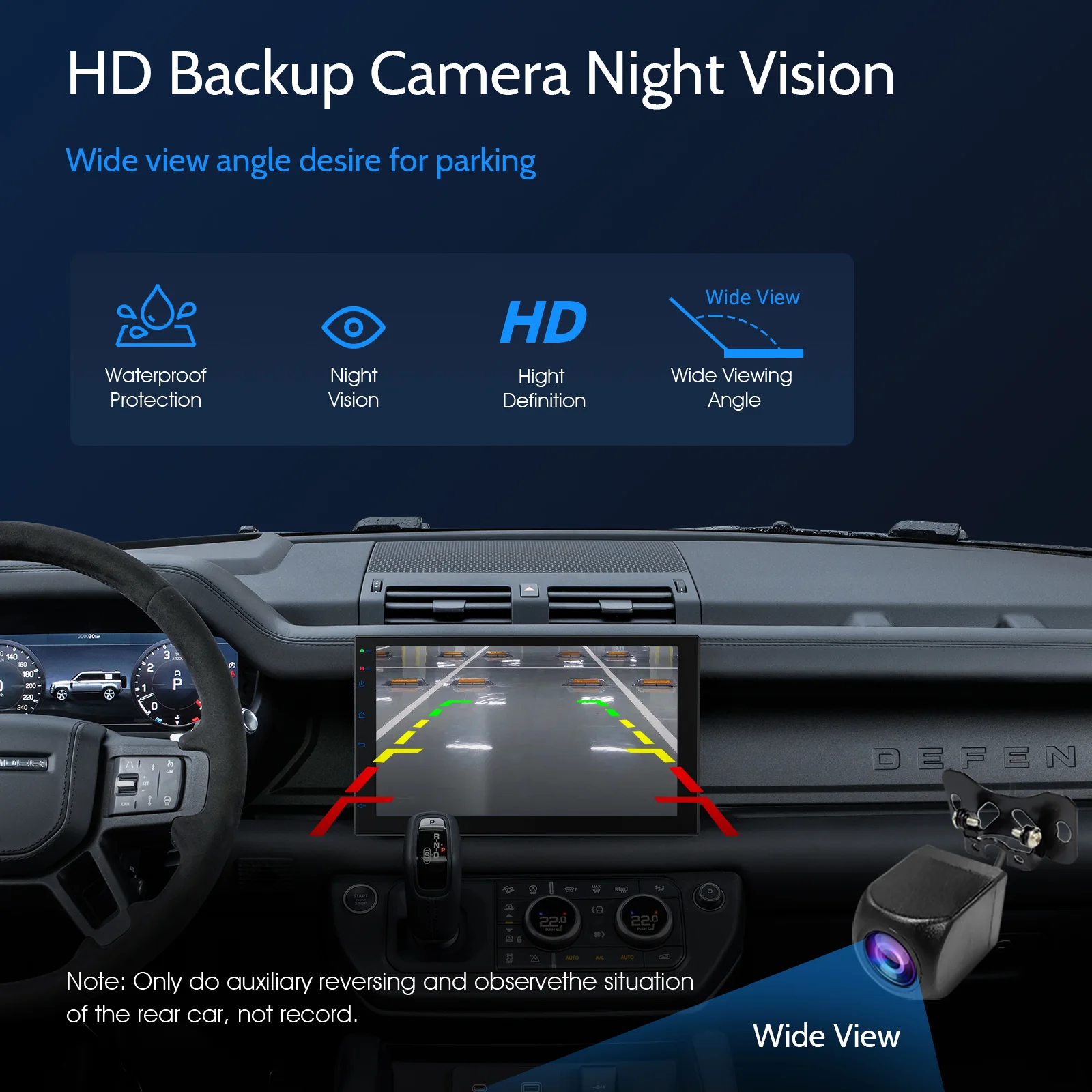 Huadio CVD7621-AJ 7" Double Din Car Stereo - Image 10