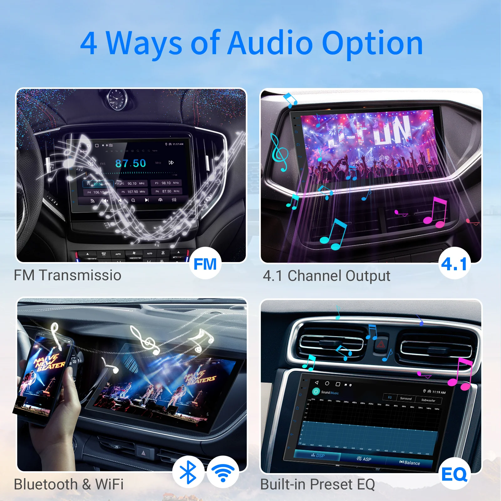 Huadio CVD7621-AJ 7" Double Din Car Stereo - Image 13