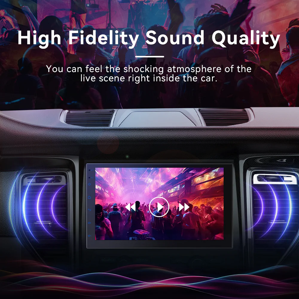 Huadio CVD7621-AJ 7" Double Din Car Stereo - Image 9