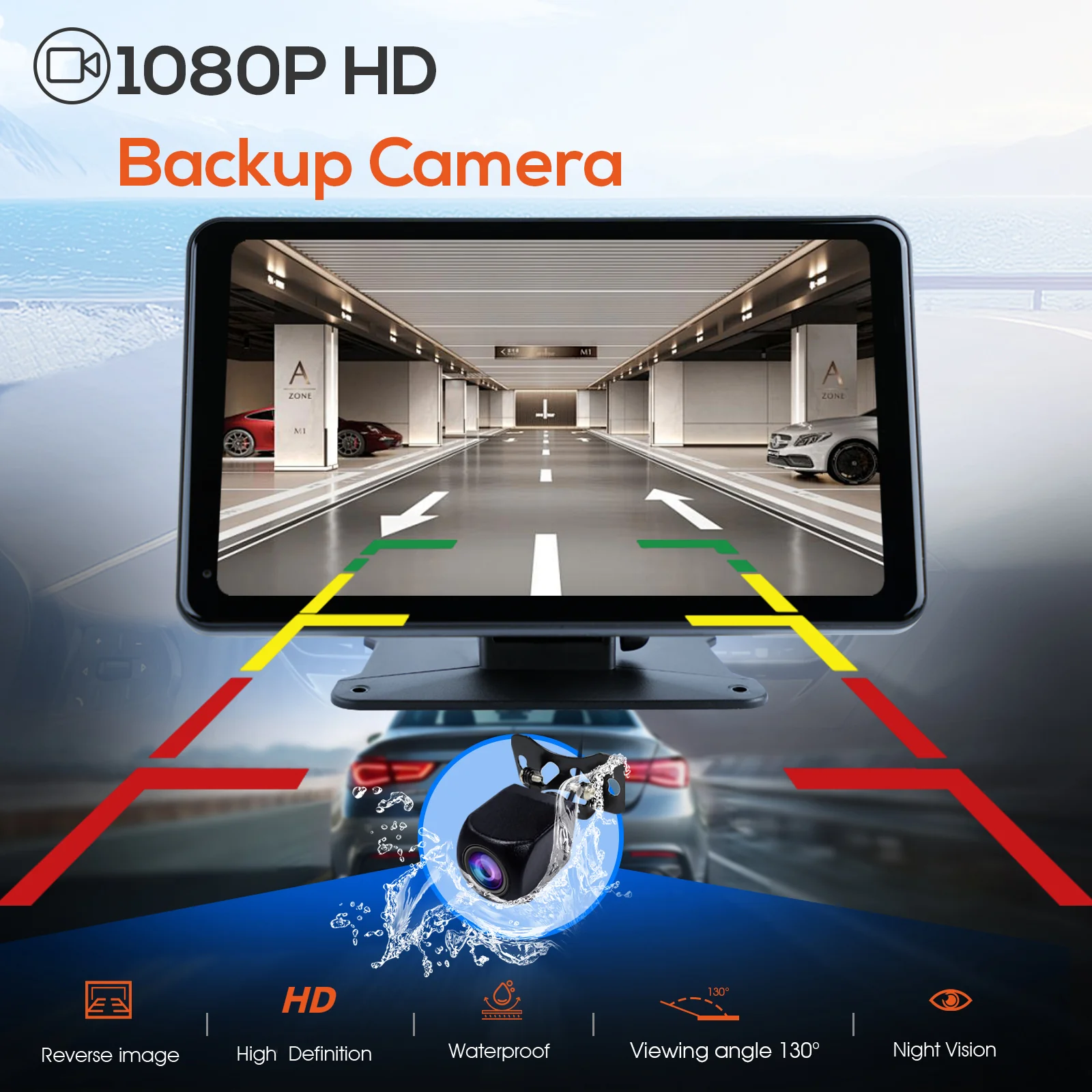 Huadio PND7002-AD 7" Portable Car Stereo - Image 9